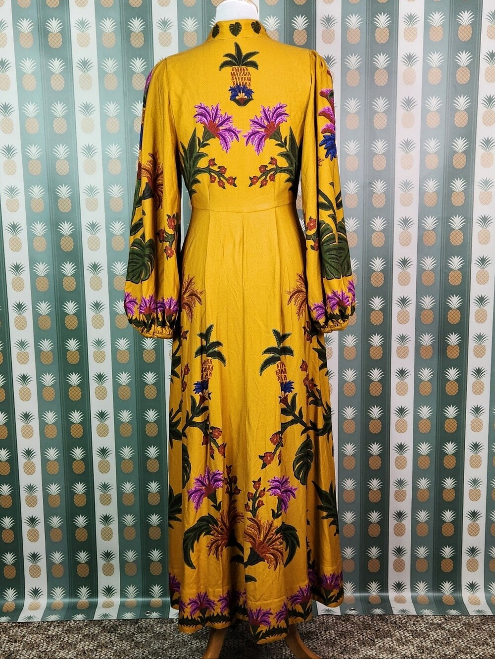 Farm Rio Tropical Print Dress - Picture 7 of 8